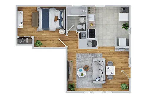 Floor plan The Kennebunk