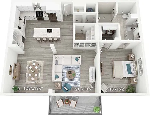 Floor plan Calhoun