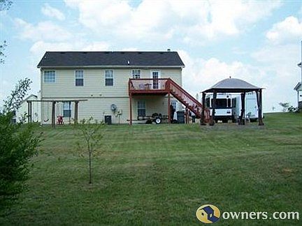 Very large backyard