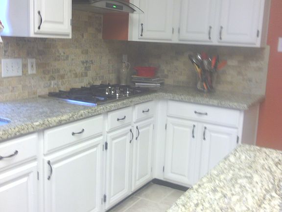 large granite island