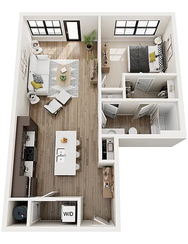 Floor plan The Ford