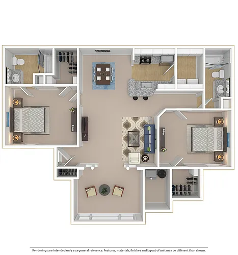 Floor plan Wellford With Sunroom - B2D
