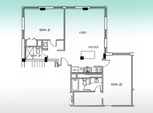 Floor plan Type L
