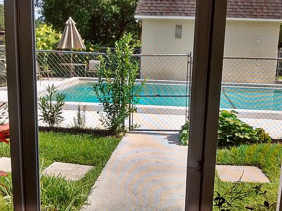 view from back porch
