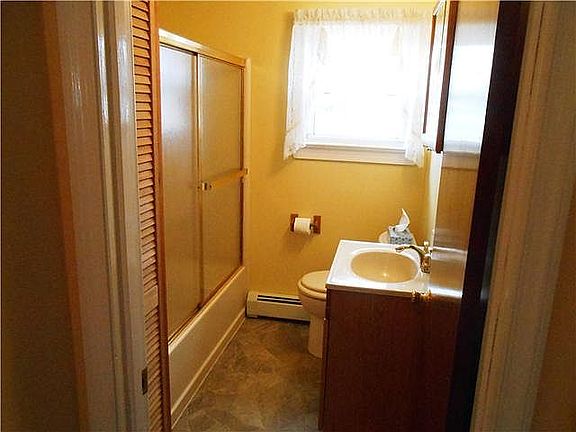 New bathroom with tub and shower