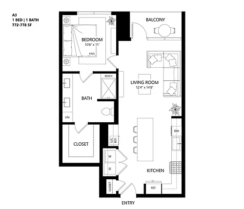 Floor plan A3