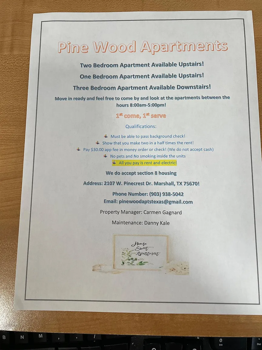 30+ Pine wood apartments marshall tx