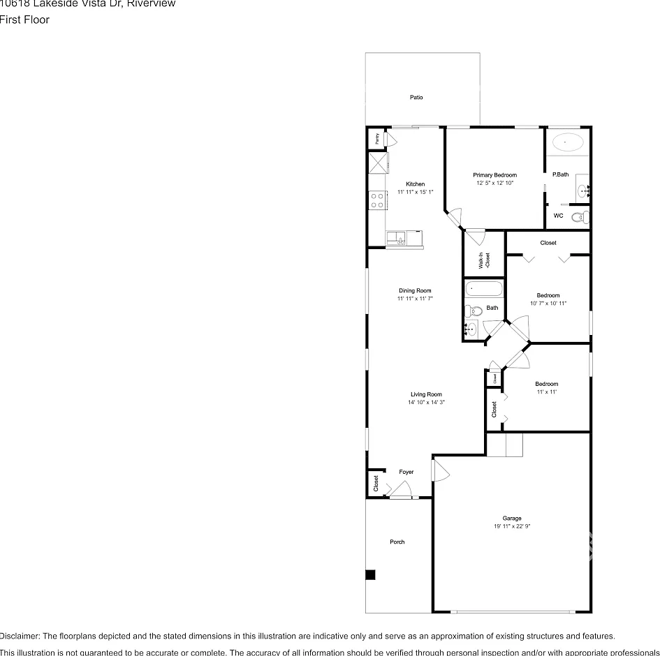 10618 Lakeside Vista Dr Riverview, FL 33569 — Photo 2