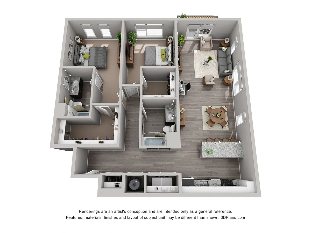 Floor plan Stevens
