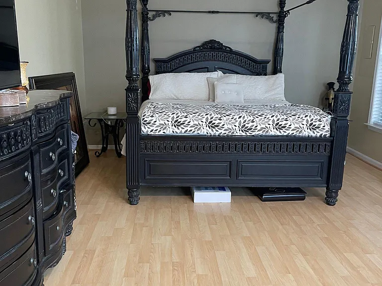 Basement Room with walk out to Trex Patio with nice garden
