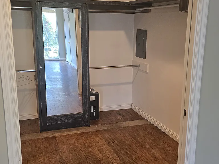 Master walk in closet