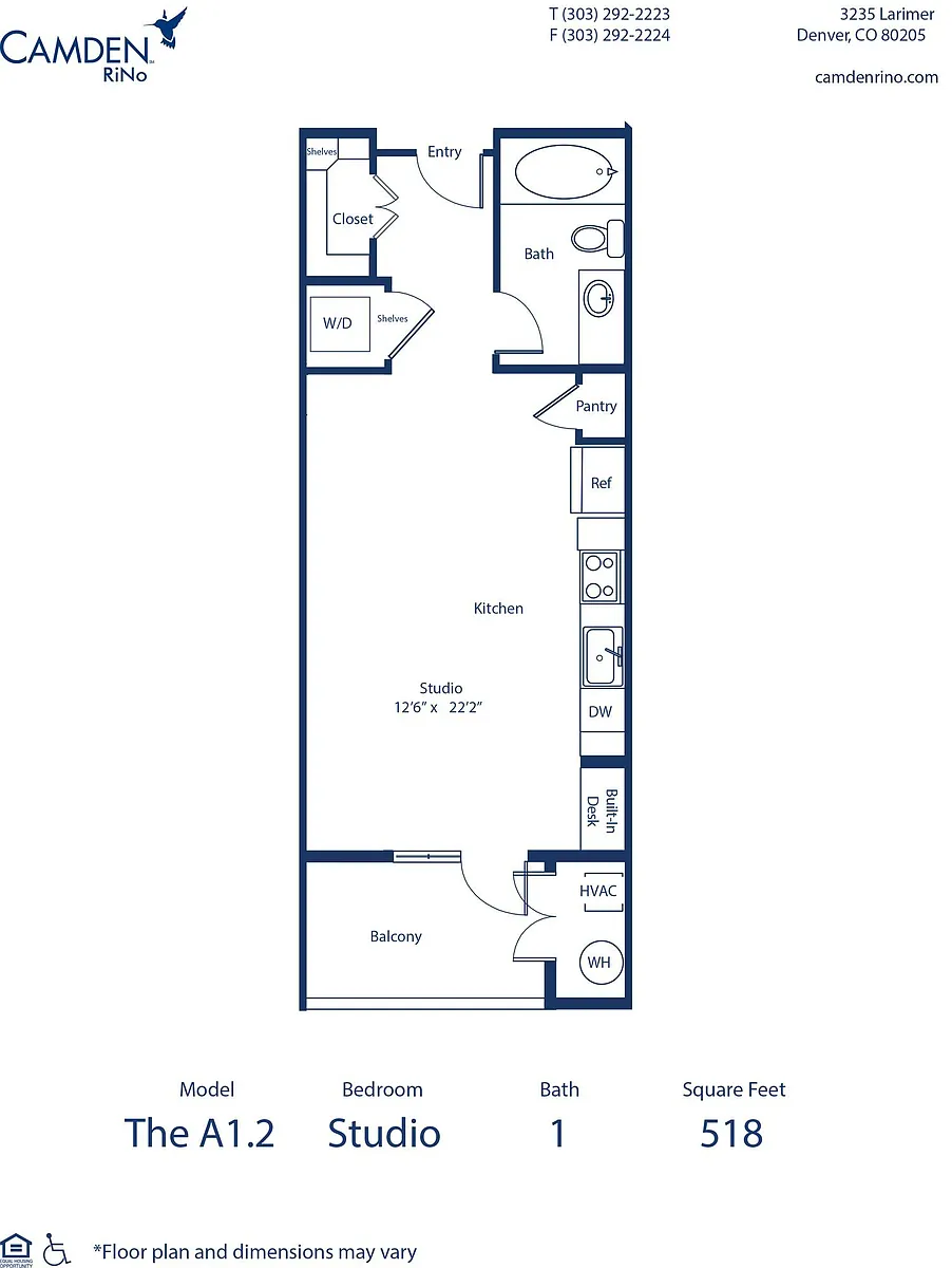 Floor plan The A1.2