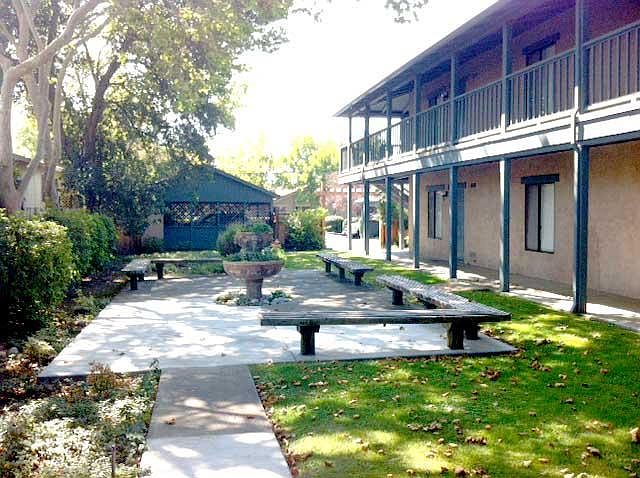 Courtyard from Front Door