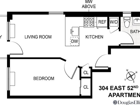 2nd image of 304 E 52nd St #5B