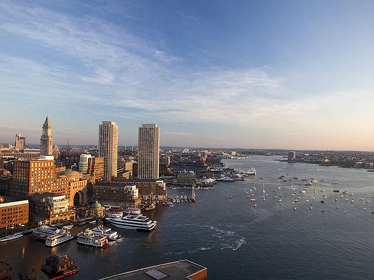 Waterfront Views of Rowe's Wharf