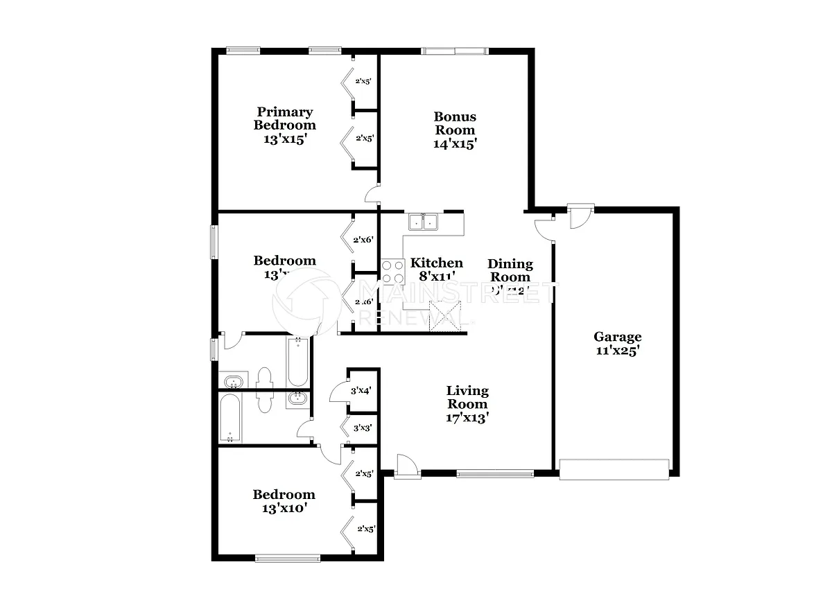 Floor Plan - 1580 Liberty Tree Rd