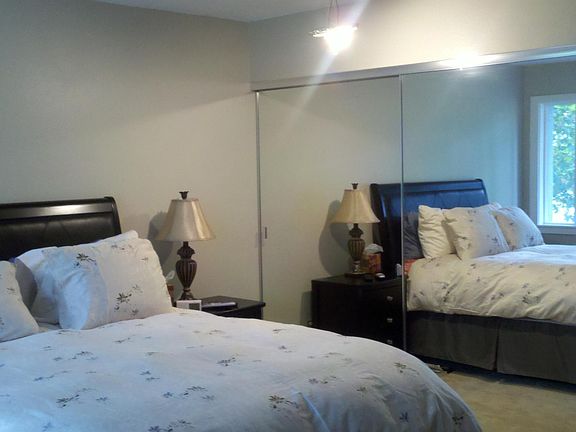 Bedroom with view of golf __