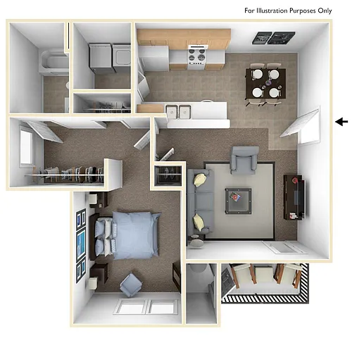 Floor plan The Garden