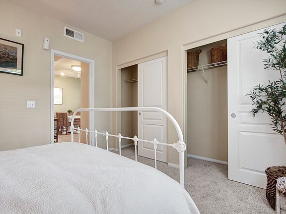 Multiple Closets in this bedroom make getting dressed in the morning a breeze