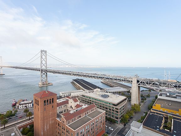 Bay Bridge from own balcony!