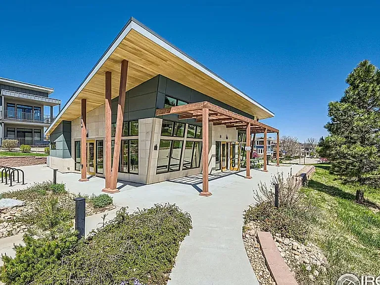 Clubhouse with grill, firepit & bocce court