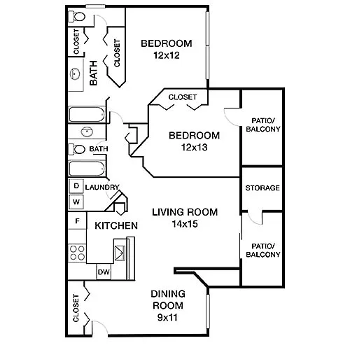 Floor plan Laurel Premier