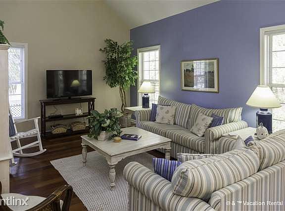 Hardwood floors top off the decor!