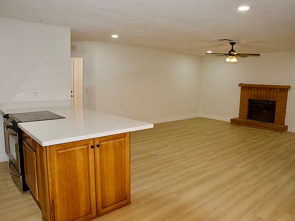 Kitchen and living room