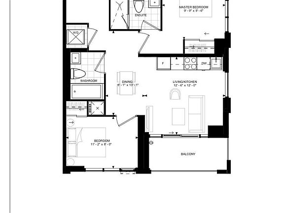 2nd image of 400 King St W #2308