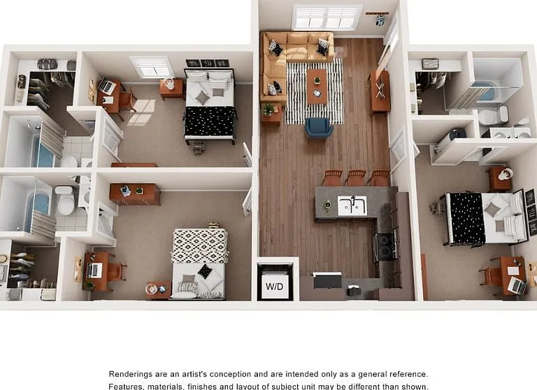 Explore this contemporary layout designed for stylish and comfortable living. Explore this contemporary layout designed for stylish and comfortable living.