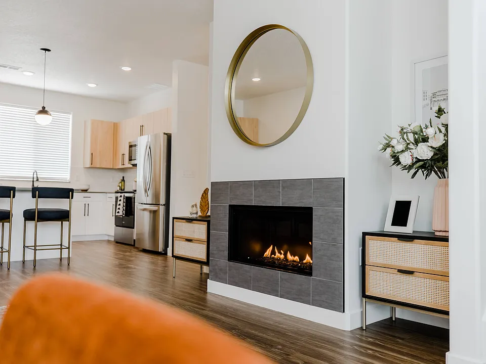 Welcoming Fireplace