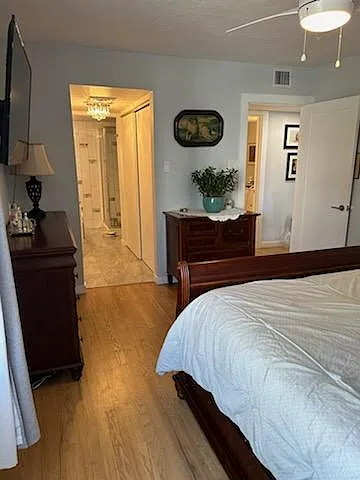 Pass through to primary bath include closets on each side and a built in full size washer and dryer