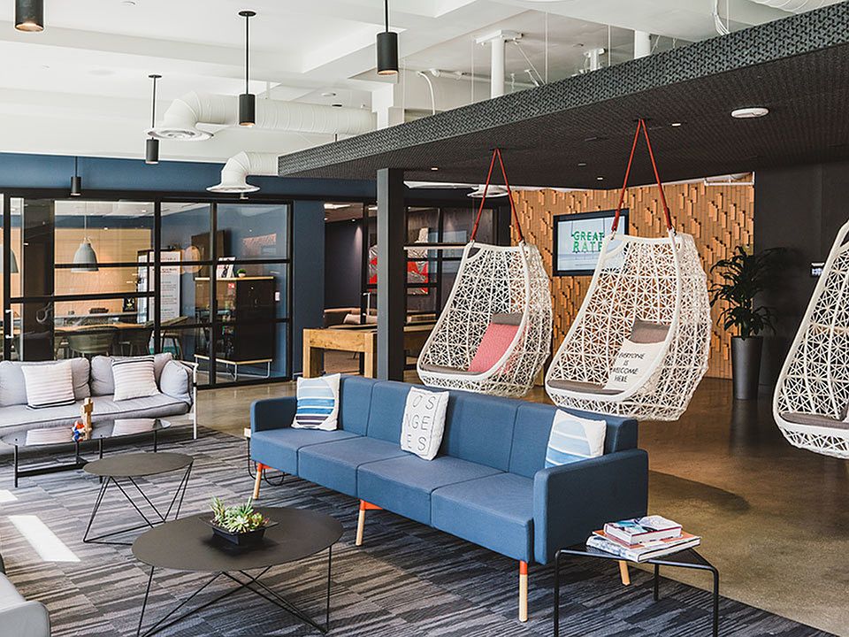 Cozy up a read your next novel in one of our chic lounge chairs in the lobby.