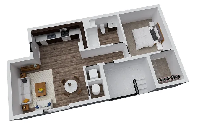 Floor plan La Plata