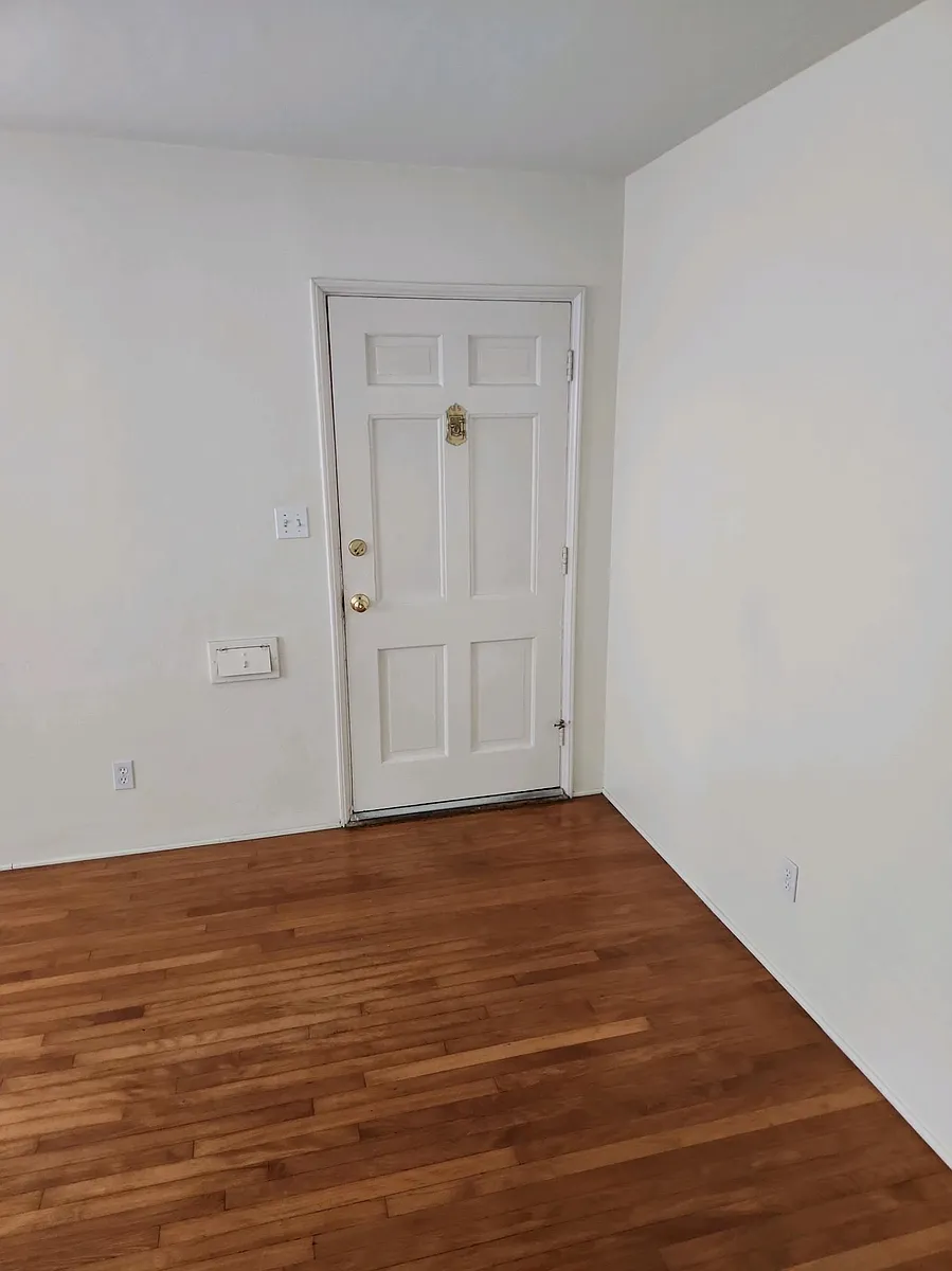 Living room entry door, with Speakeasy, gorgeous floors, new paint - 3949 9th Ave #C