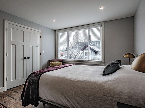 Master bedroom with large closet