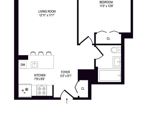 2nd image of 350 W 42nd St APT 6E