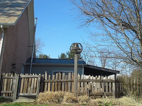 South side of back patio