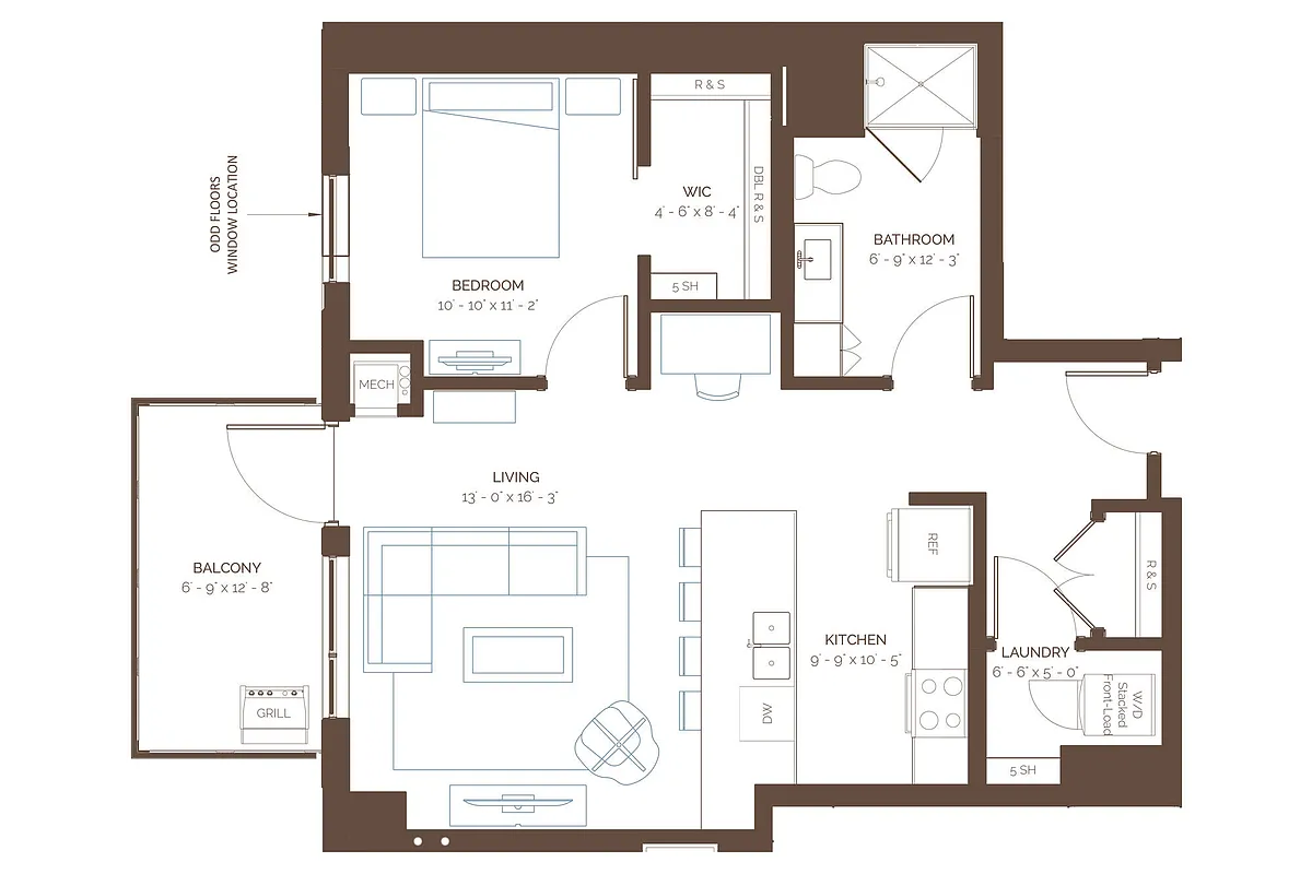 Floor plan Lily