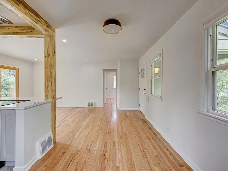 View to the upstairs bedrooms