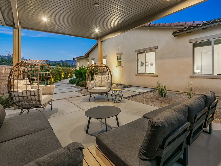 Pergola Seating Area