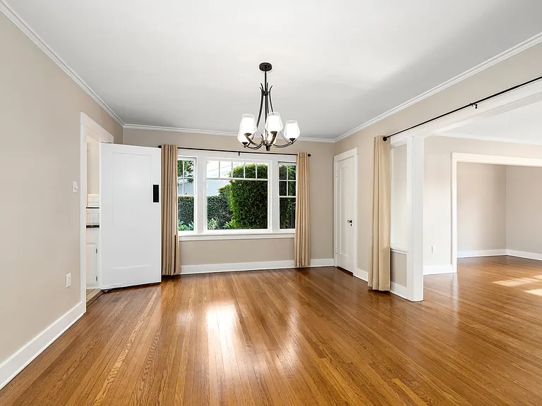 Nice size Dining Room with view to yard