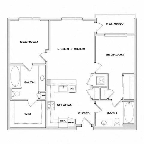 Floor plan B3