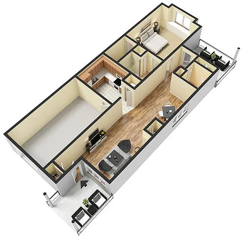 Floor plan Belvedere