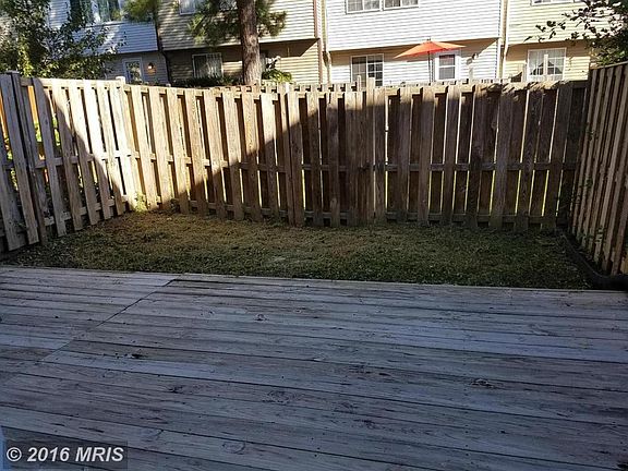 Fenced Yard with Deck