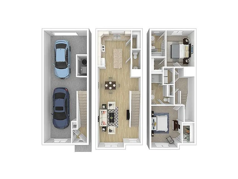 Floor plan 2X25