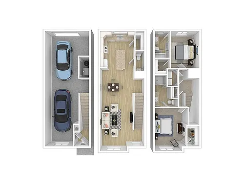 Floor plan 2X25