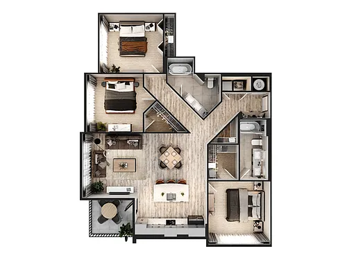 Floor plan C1