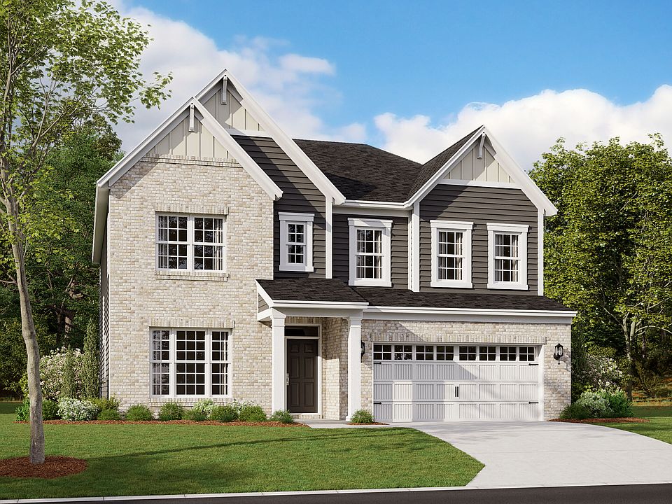 Glendale Elevation D with Optional Brick