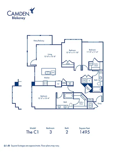 Floor plan C1